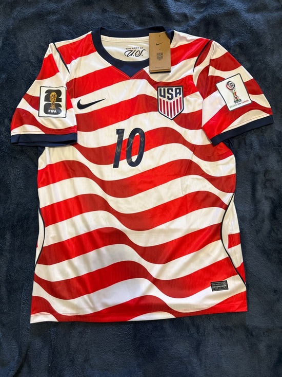 Unk Other - USA Home 2026 World Cup Men’s Soccer Jersey  #Pulisic 10 #Adult # NWT